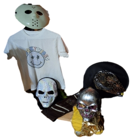Halloween Costume Bundle NEW and USED Pieces - Picture 4 of 16